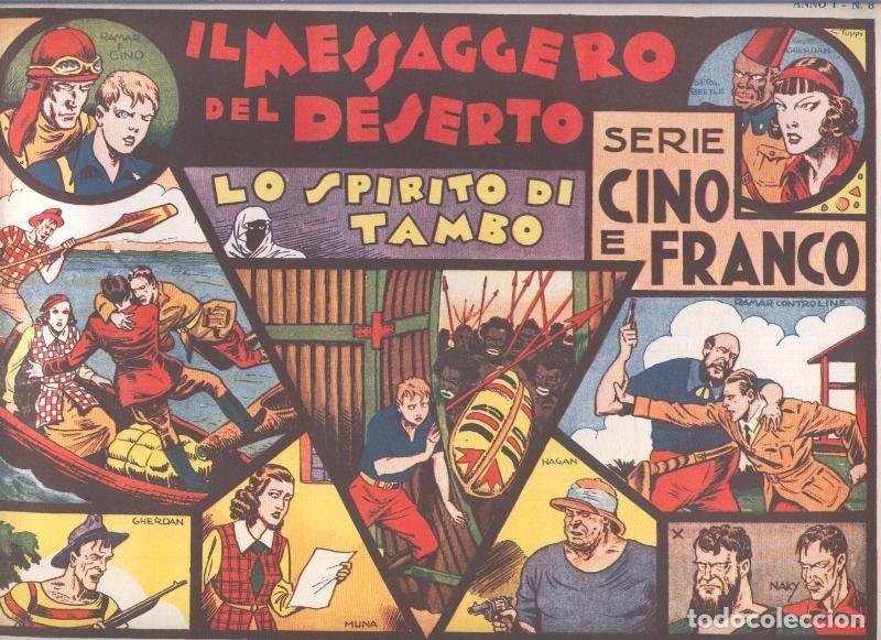Comics: Gino e Franco volumen 08 (1973): Il messaggero del deserto y Lo spirito di Tambo - Lyman Young