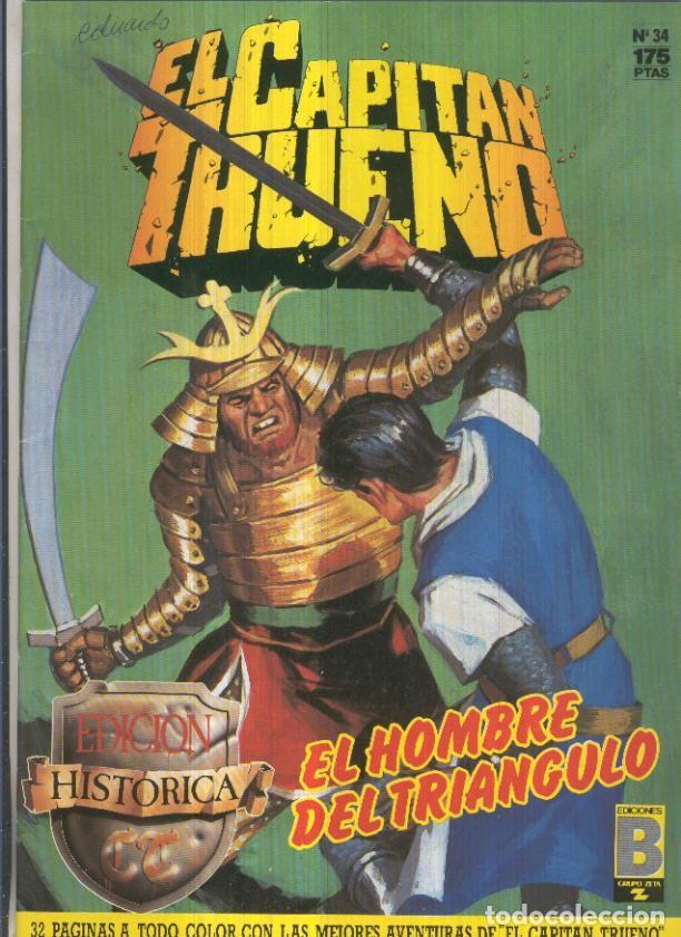 Comics: Edicion Historica El Capitan Trueno numero 034: El hombre del triangulo - Victor Mora-Ambros-Pardo,