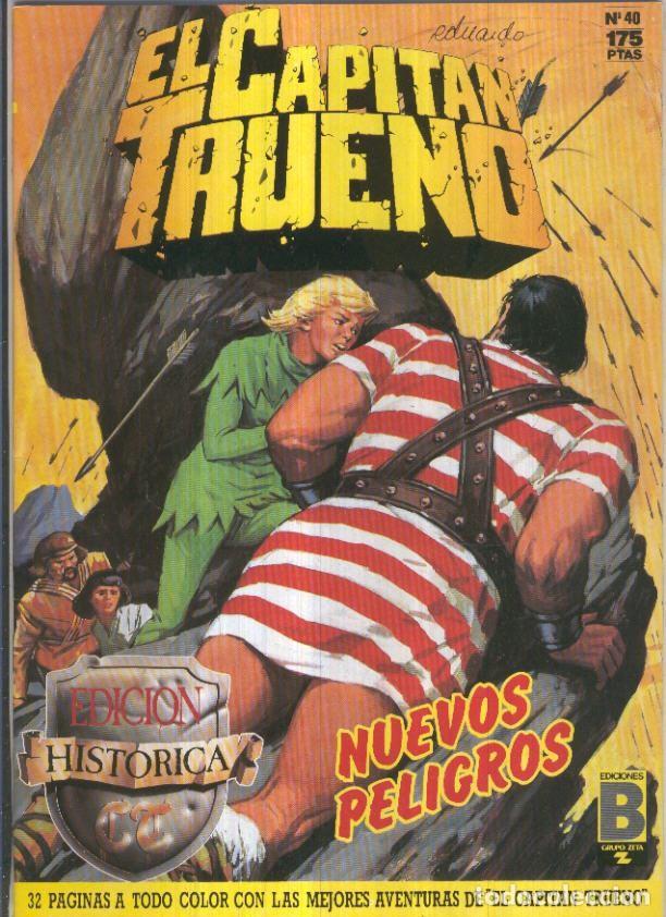 Comics: Edicion Historica El Capitan Trueno numero 040: Nuevos peligros - Victor Mora-Ambros-Pardo, etc