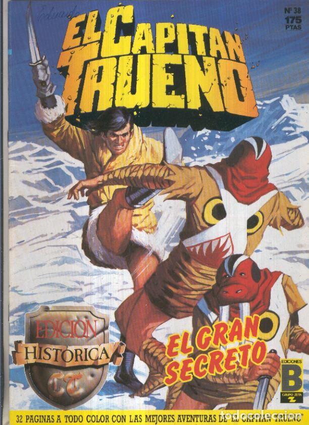 Comics: Edicion Historica El Capitan Trueno numero 038: El gran secreto - Victor Mora-Ambros-Pardo, etc