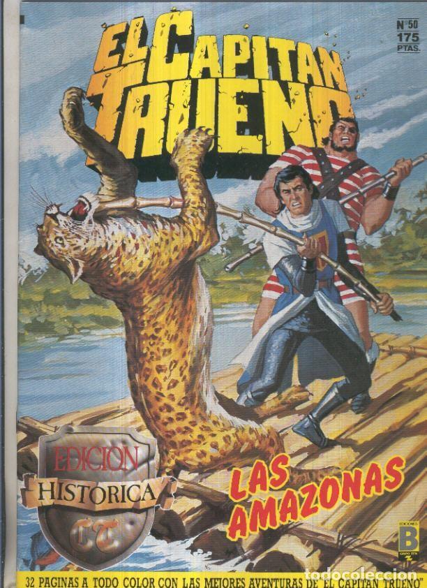 Comics: Edicion Historica El Capitan Trueno numero 050: Las amazonas - Victor Mora-Ambros-Pardo, etc
