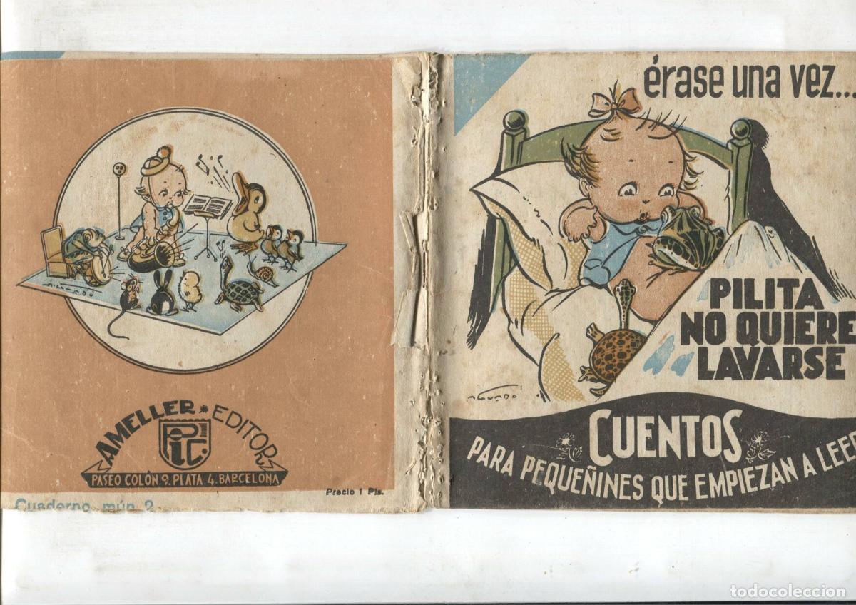 Comics: Cuentos Ameller: Erase una vez: Pilita no quiere lavarse