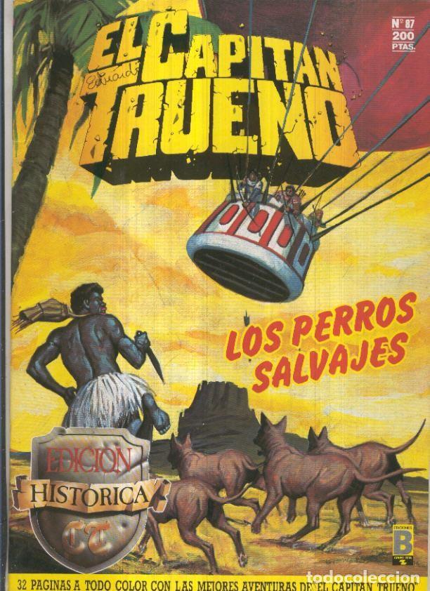 Comics : Edicion Historica El Capitan Trueno numero 087: Los perros salvajes - Victor Mora-Ambros-Pardo, etc