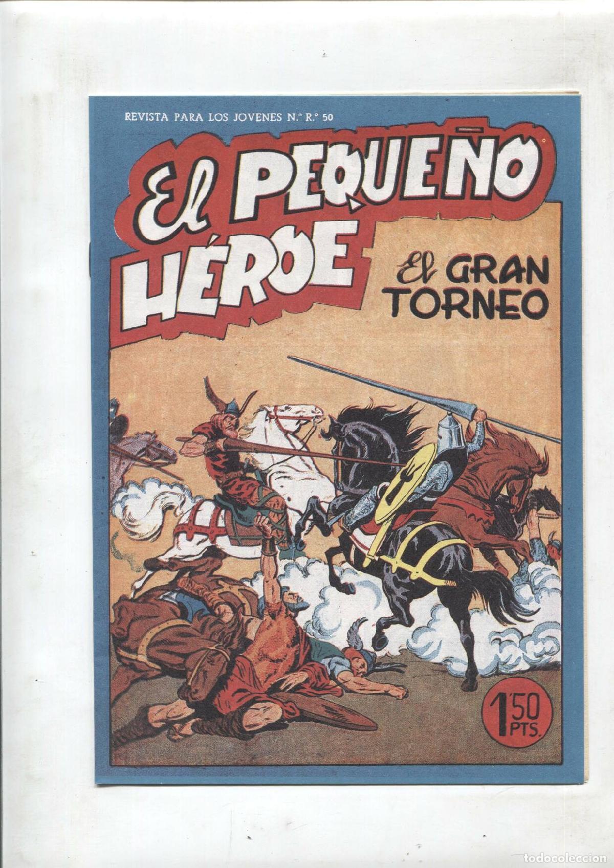 C&oacute;mics: Facsimil: El Peque&ntilde;o Heroe numero 036: El gran torneo - Esse-G-Esse - Foto 1