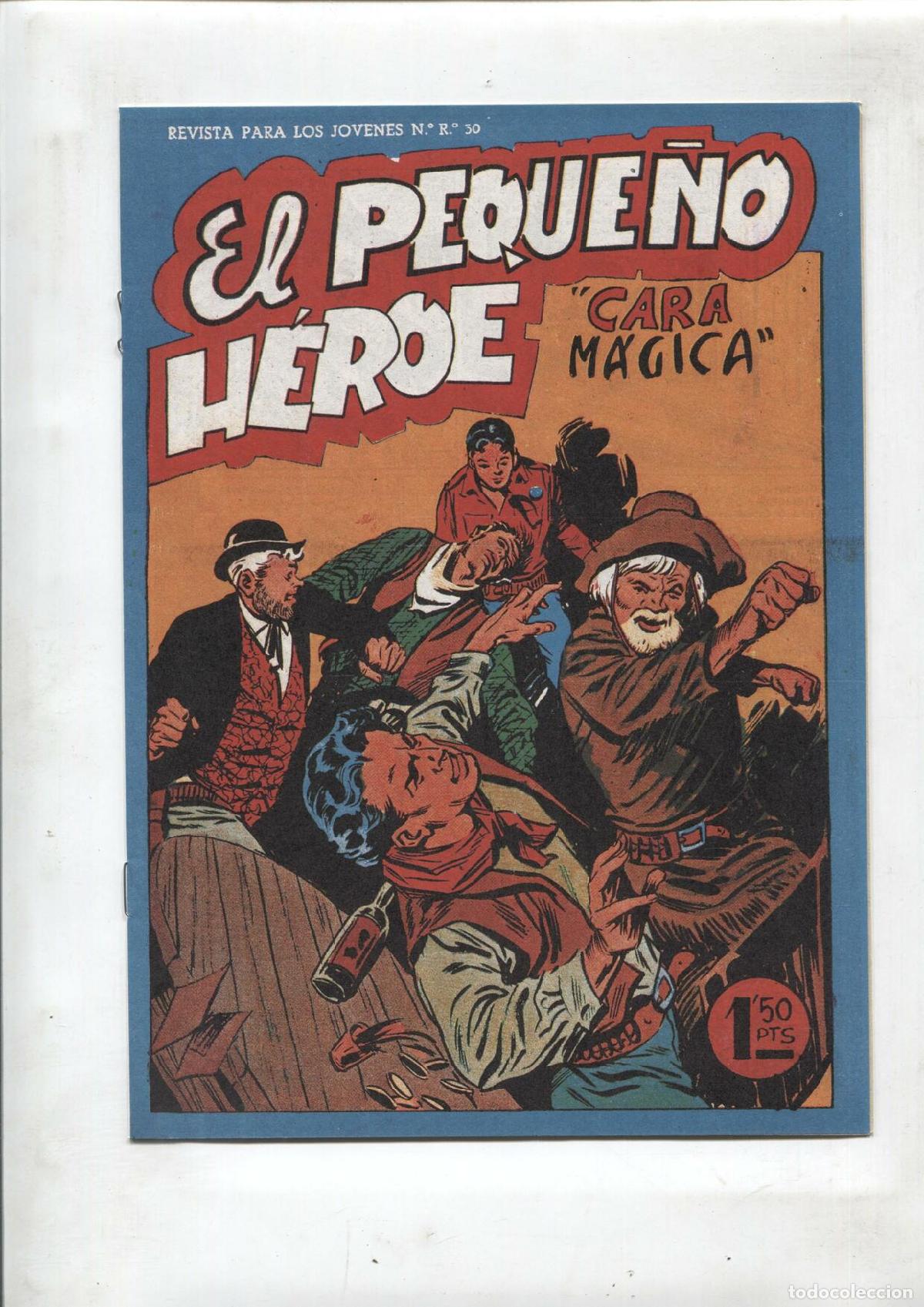 C&oacute;mics: Facsimil: El Peque&ntilde;o Heroe numero 049: Cara magica - Esse-G-Esse - Foto 1
