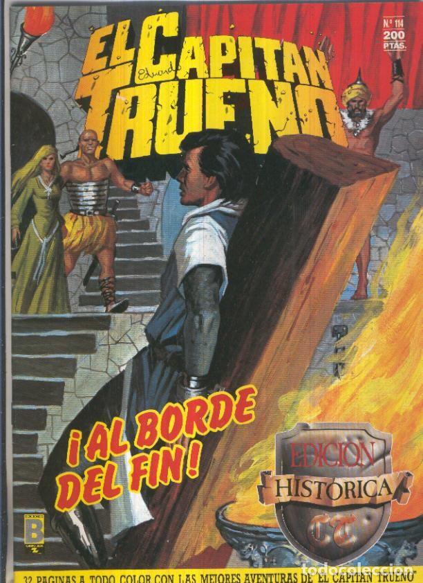 C&oacute;mics: Edicion Historica El Capitan Trueno numero 114: Al borde del fin - Victor Mora-Ambros-Pardo, etc