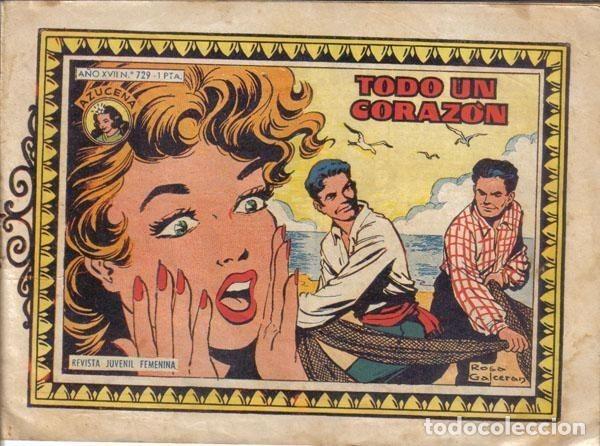 Fumetti: Azucena numero 729: Todo un corazon - Rosa Galceran