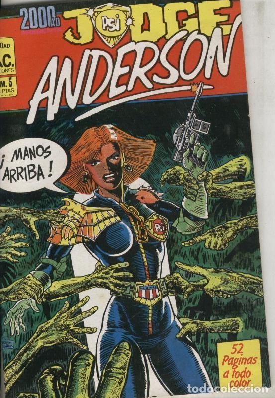 C&oacute;mics: MC Ediciones: 2000 AD numero 05: Judge Anderson - Varios - Foto 1