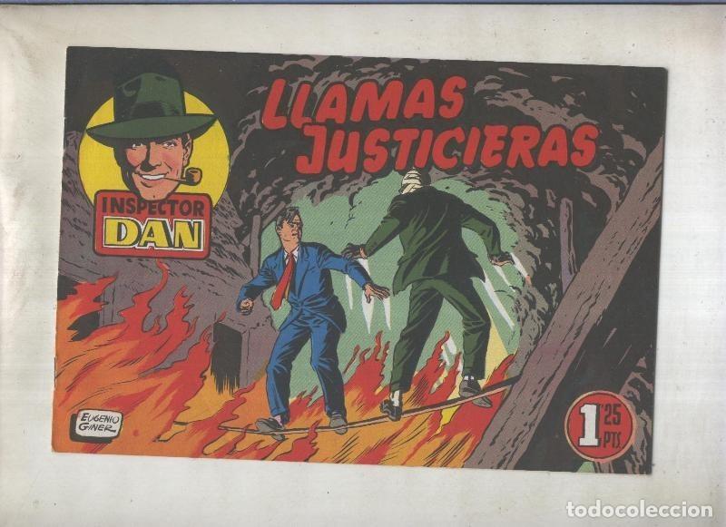 C&oacute;mics: Inspector Dan facsimil numero 15: Llamas justicieras - Eugenio Giner - Foto 1