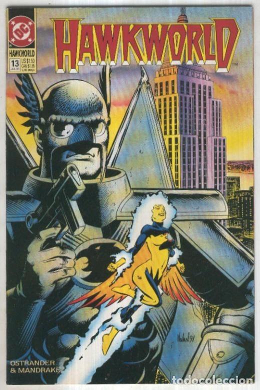 Comics: HAWKWORLD, Vol.3 No.13: Wall Street Raider (DC 1991) - John Ostrander
