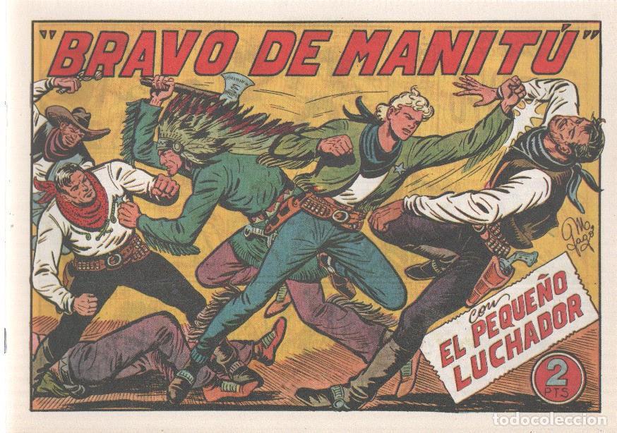Comics: Facsimil: El Peque&ntilde;o Luchador numero 168: Bravo de Manitu - Manuel Gago