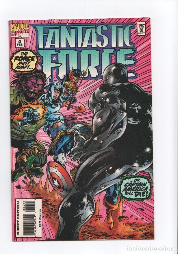 C&oacute;mics: FANTASTIC FORCE, Vol.1 Numero 04: Adapt or Die (Marvel 1995) - Tom Brevoort - Foto 1