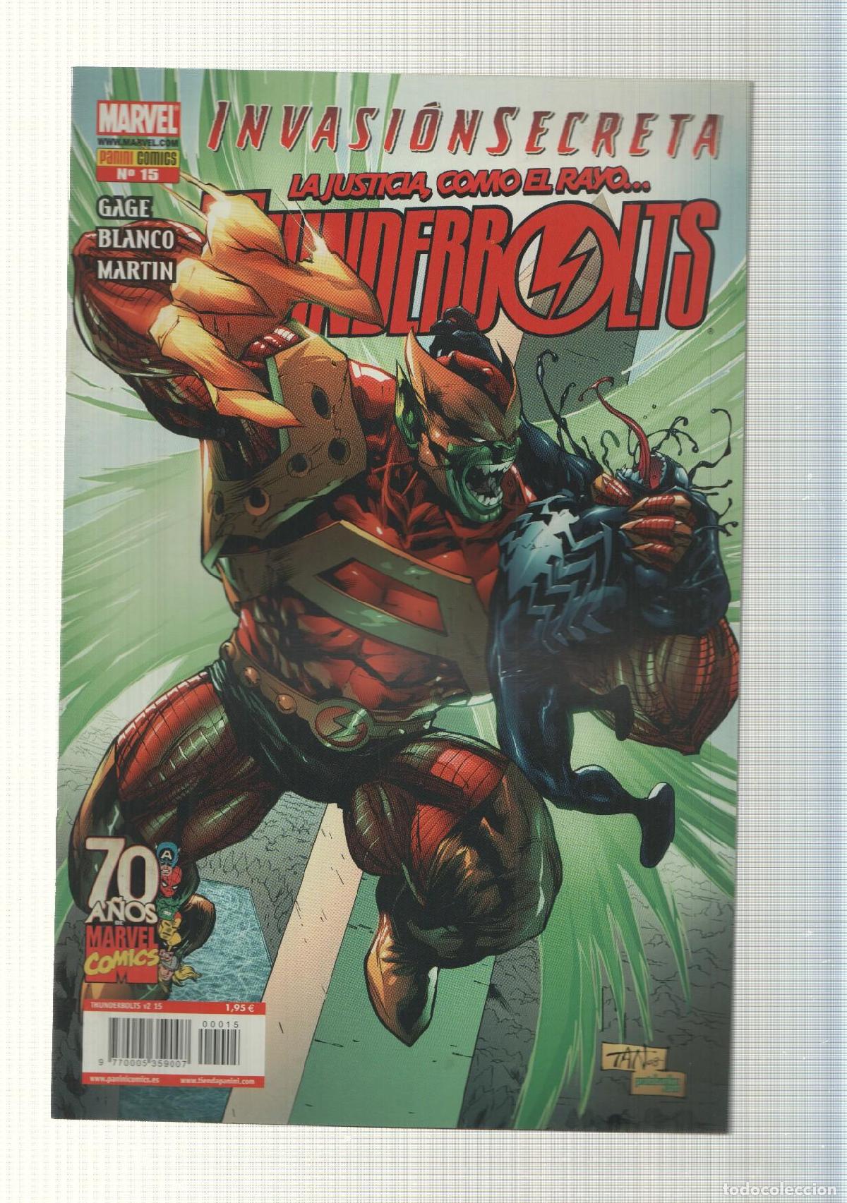 Comics: Marvel: Comic Thunderbolts num 15 - 2009, Invasion Secreta. Dirigiendo el manicomio parte 2
