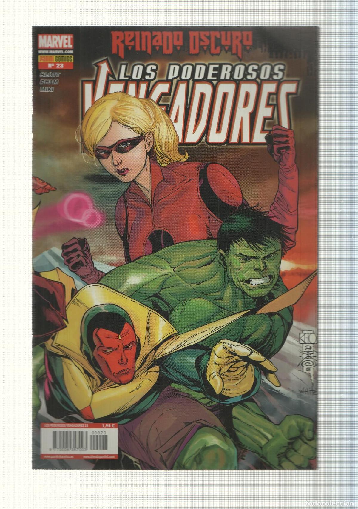 C&oacute;mics: Marvel: Comic Los Poderosos Vengadores num 23 - 2009, Reinado Oscuro. Los mas poderosos de la tierra - Foto 1