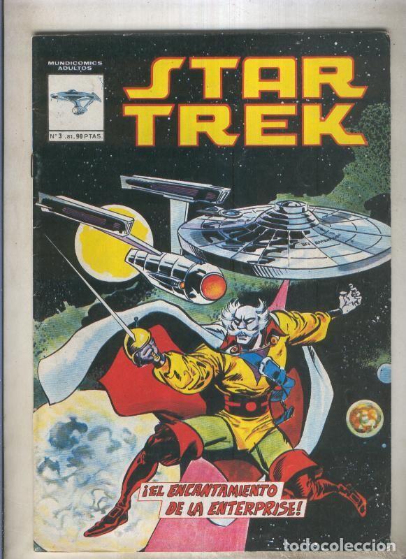 C&oacute;mics: Star Trek de Mundicomic numero 3 (numerado 2 en trasera) - varios