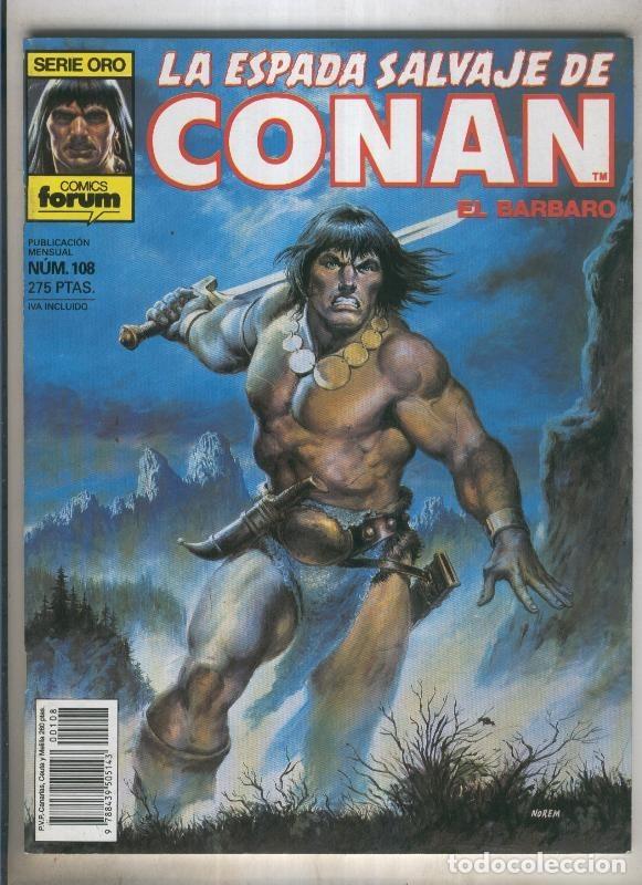 C&oacute;mics: La espada de conan el barbaro numero 108 - Varios - Foto 1