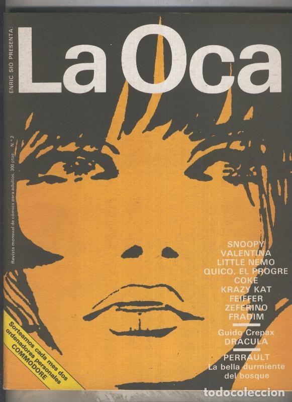 Comics: La Oca numero 2 (numerado 2 en trasera) - Enric Sio, etc