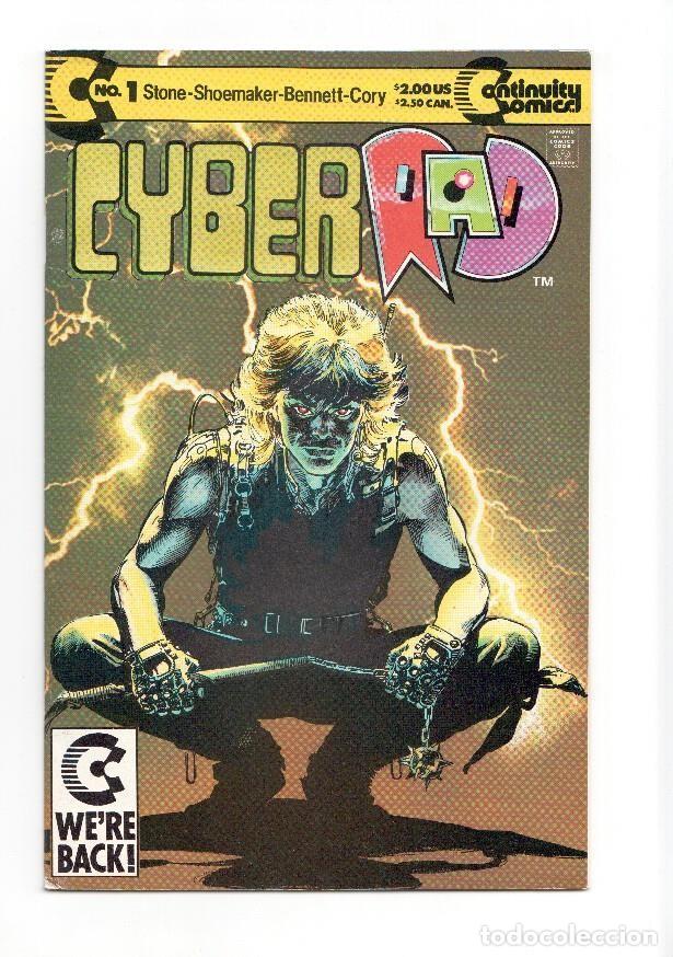 C&oacute;mics: CYBERRAD, Vol.1: Numero 01 (Continuity Comics 1991) - Peter Stone