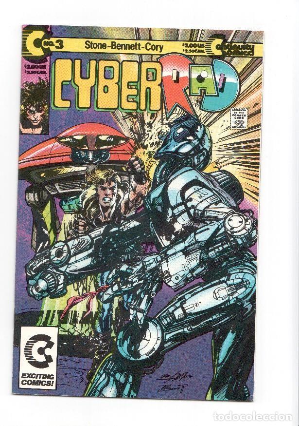 C&oacute;mics: CYBERRAD, Vol.1: Numero 03 (Continuity Comics 1991) - Peter Stone - Foto 1