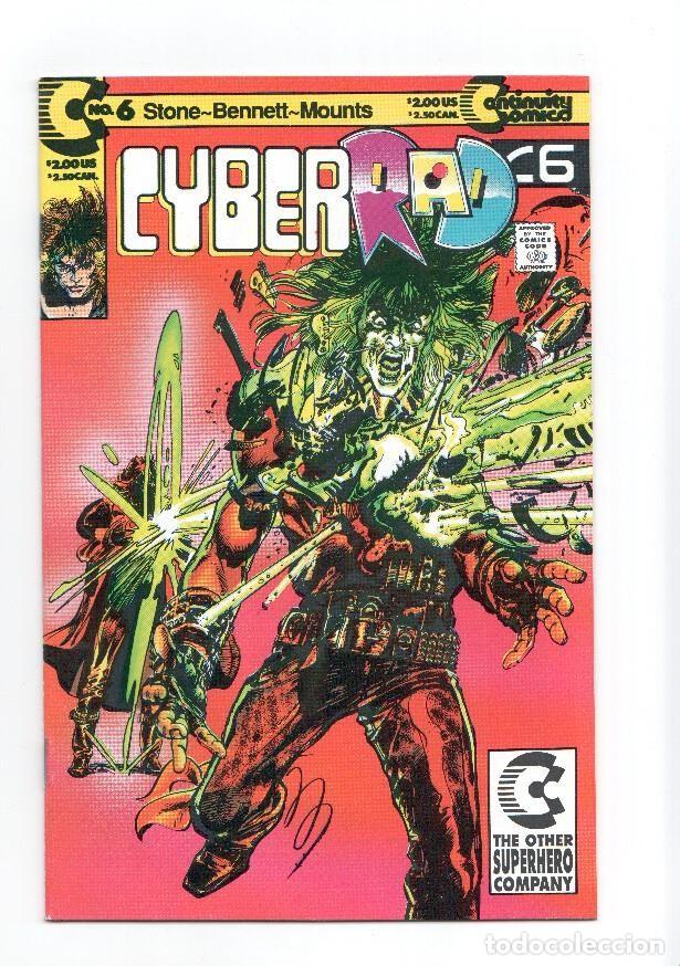 C&oacute;mics: CYBERRAD, Vol.1: Numero 06 (Continuity Comics 1991) - Peter Stone - Foto 1