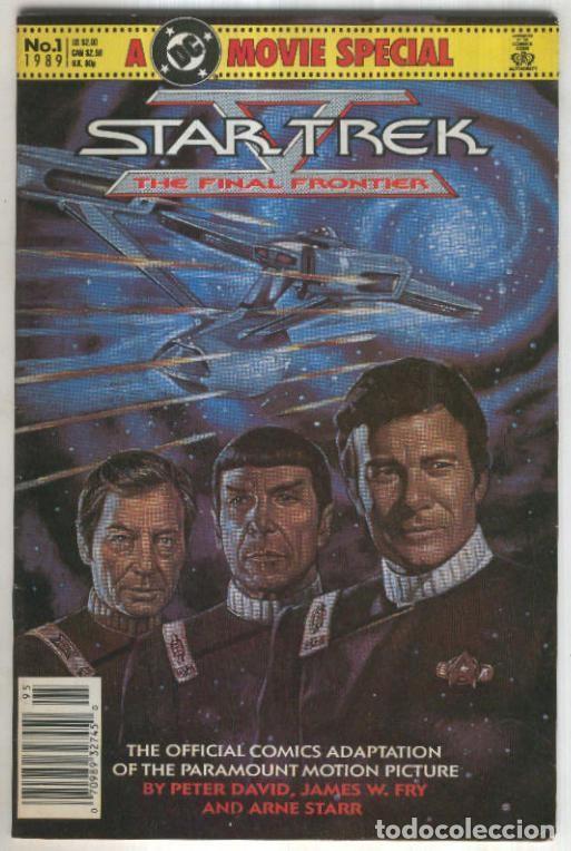 C&oacute;mics: STAR TREK V: The Final Frontier: Numero 01 (DC 1989) - Gene Roddenberry