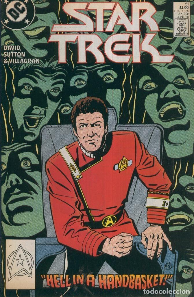 C&oacute;mics: STAR TREK (DC) Vol.1 No.51: Haunted Honey Moon - Tom Sutton