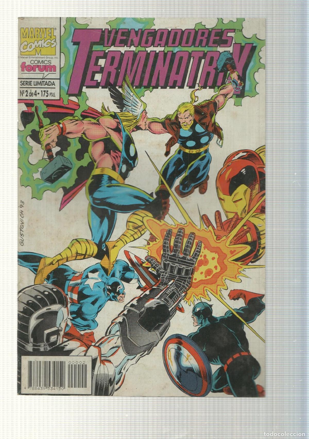 C&oacute;mics: Marvel, Forum: Vengadores Terminatrix num 2 de 4, 1994 - En Lado de los Angeles - Foto 1