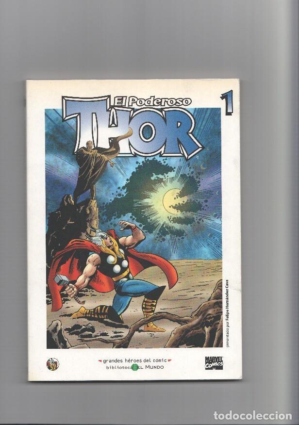 C&oacute;mics: Grandes Heroes del Comic numero 41: El poderoso Thor volumen 3 - varios - Foto 1