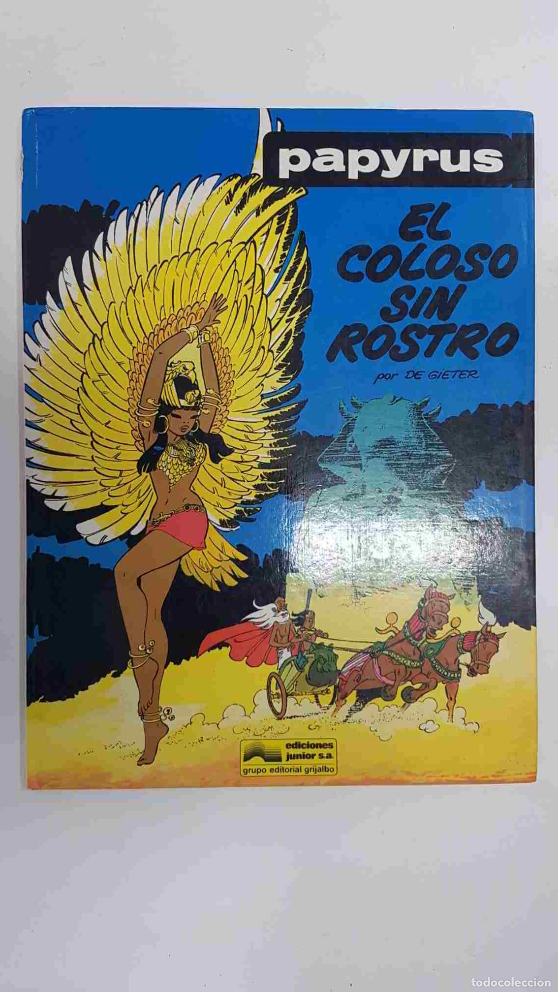 C&oacute;mics: Ediciones junior: Comic Papyrus num 3, El Coloso sin Rostro por De Gieter - Foto 1