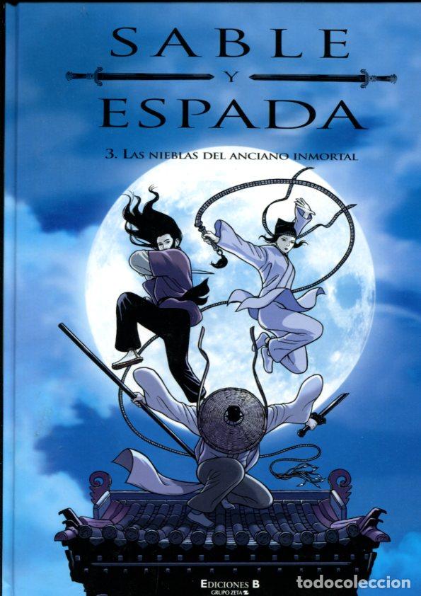 C&oacute;mics: Sable y Espada volumen 3: Las nieblas del anciano inmortal - Chauvel-Boivin-Araldi