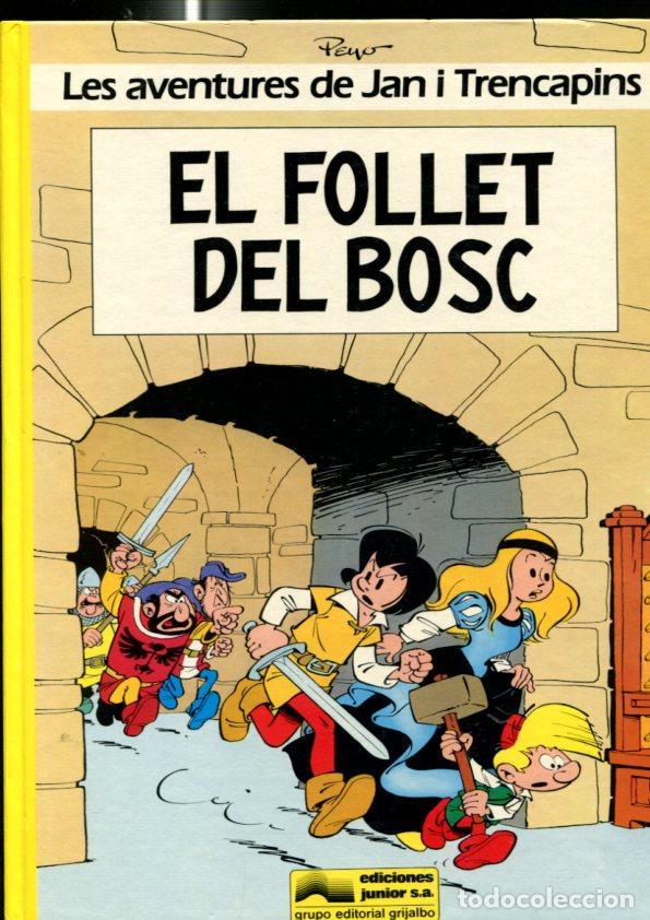 Comics: Les aventures de Jan i Trencapins: El follet del Bosc - Peyo