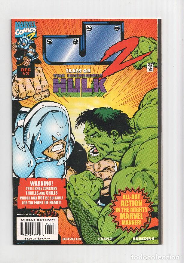 Comics: J2 Vol.1 Numero 03: J2 takes on Incredible Hulk - Tom DeFalco y Ron Lim