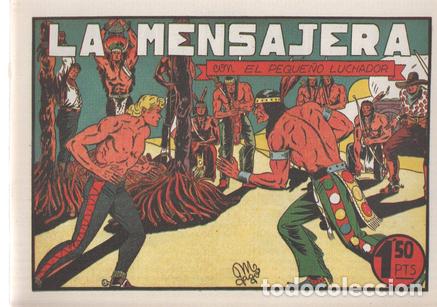 C&oacute;mics: Facsimil: El Peque&ntilde;o Luchador numero 016: La mensajera - Manuel Gago