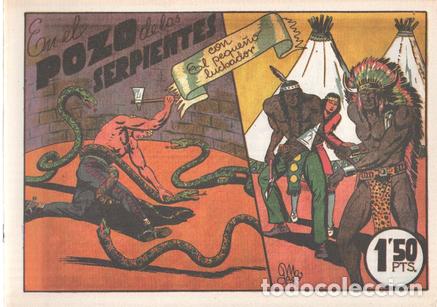 Comics: Facsimil: El Peque&ntilde;o Luchador numero 021: En el pozo de las serpientes - Manuel Gago