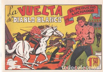 Comics: Facsimil: El Peque&ntilde;o Luchador numero 023: La vuelta de Diablo Blanco - Manuel Gago