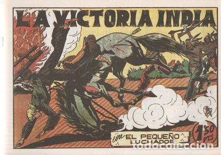 Comics: Facsimil: El Peque&ntilde;o Luchador numero 042: La victoria india - Manuel Gago