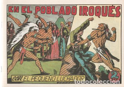 Comics: Facsimil: El Peque&ntilde;o Luchador numero 048: En el poblado Iroques - Manuel Gago