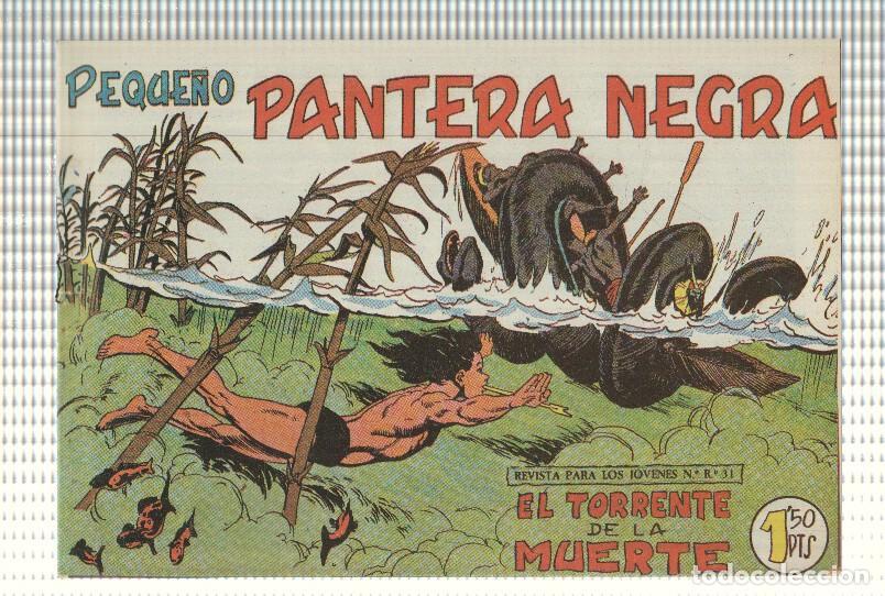 Comics: Facsimil: Peque&ntilde;o Pantera Negra, numero 144: El torrente de la muerte -