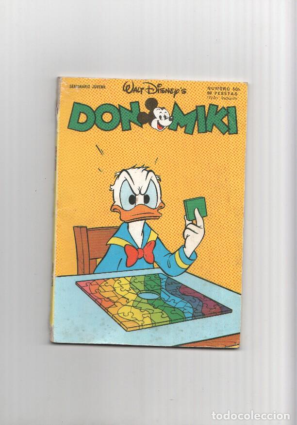 Comics: Don Miki numero 505: Maes pato y el conde Ugolino, 2&ordf; parte (trozo roto cubierta trasera) - Walt Dis