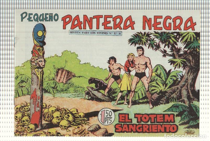 Comics: Facsimil: Peque&ntilde;o Pantera Negra, numero 189: El totem sangriento -
