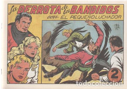 Comics: Facsimil: El Peque&ntilde;o Luchador numero 070: La derrota de los bandidos - Manuel Gago