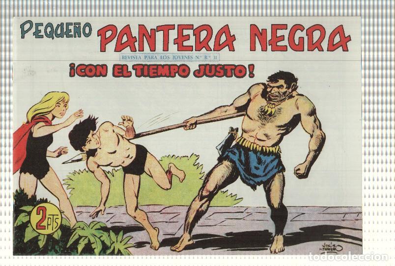 Comics: Facsimil: Peque&ntilde;o Pantera Negra, numero 262: Con el tiempo justo -
