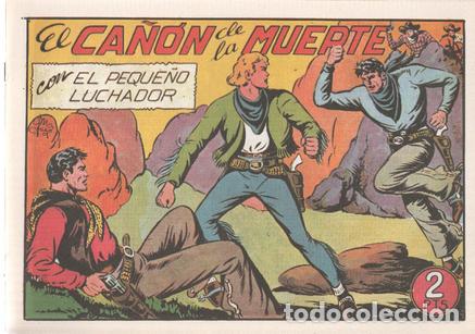 Comics: Facsimil: El Peque&ntilde;o Luchador numero 102: El ca&ntilde;on de la muerte - Manuel Gago