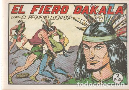 Comics: Facsimil: El Peque&ntilde;o Luchador numero 093: El fiero Dakala - Manuel Gago