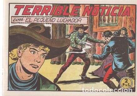 Comics : Facsimil: El Peque&ntilde;o Luchador numero 099: Terrible noticia - Manuel Gago