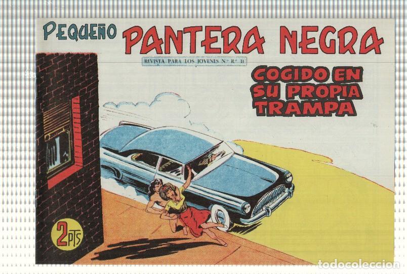 Comics: Facsimil: Peque&ntilde;o Pantera Negra, numero 315: Cogido en su propia trampa -