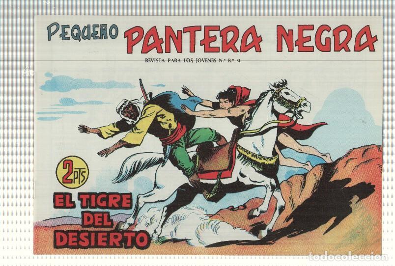 Comics: Facsimil: Peque&ntilde;o Pantera Negra, numero 318: El tigre del desierto -