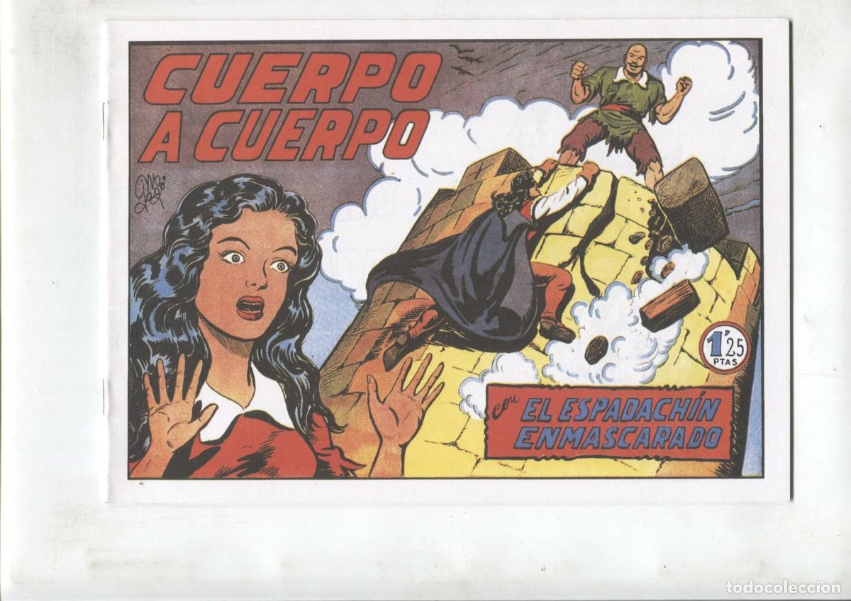 Fumetti: Facsimil: El Espadachin Enmascarado numero 5: cuerpo a cuerpo - Manuel Gago