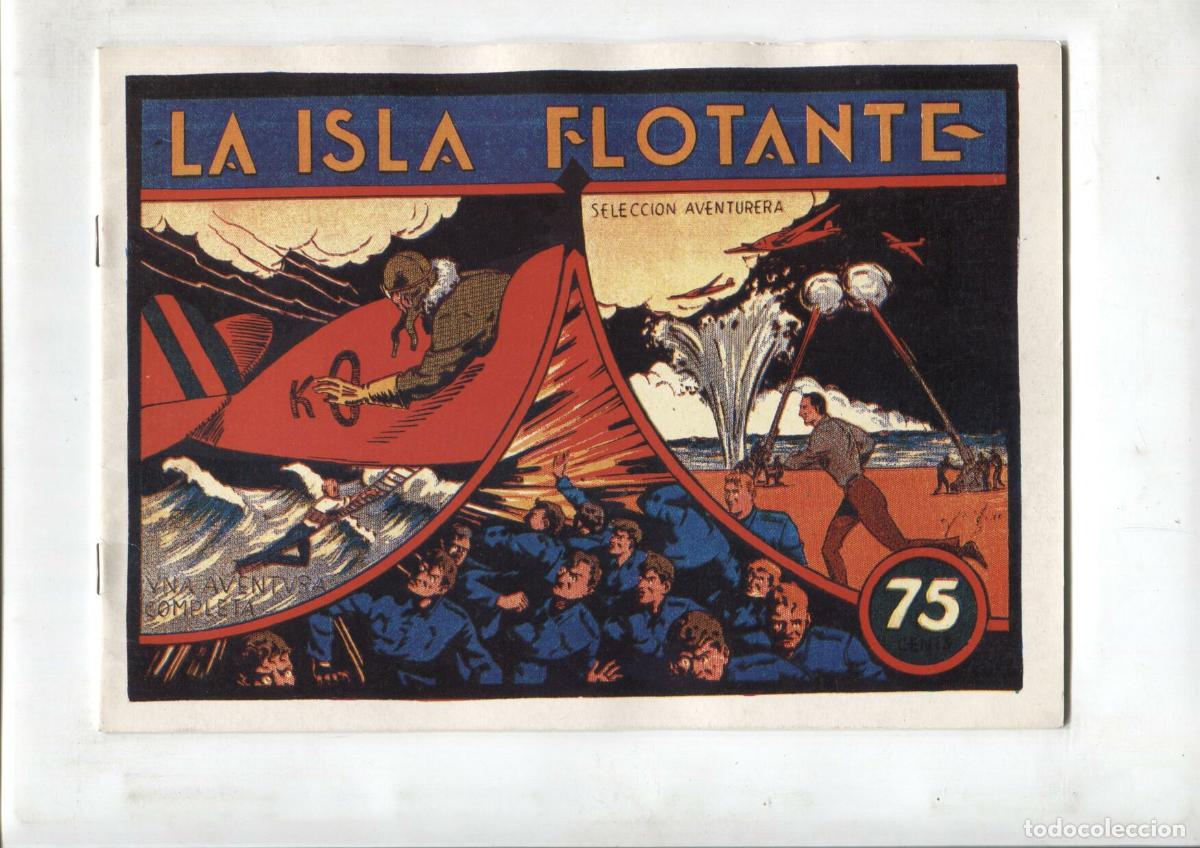 Comics: Facsimil: La isla flotante (dibujos de Grau) - Manuel Gago