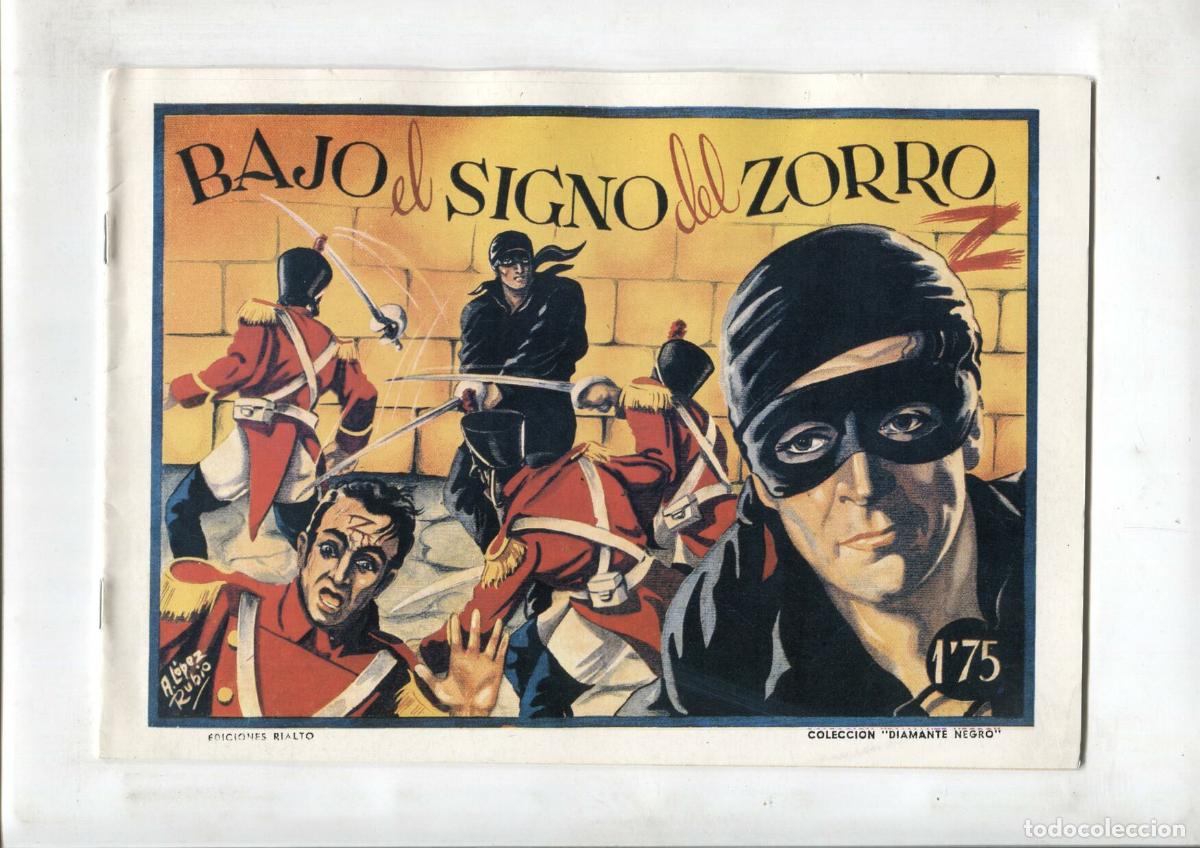 C&oacute;mics: Facsimil: Bajo el signo del zorro (dibujos de J.Laffond) - Manuel Gago